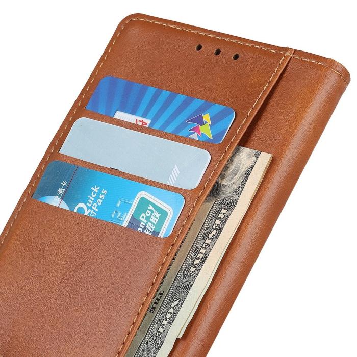 Bild 5,  Samsung Galaxy S23 Ultra Fodral Magnetisk Mässing Brun
