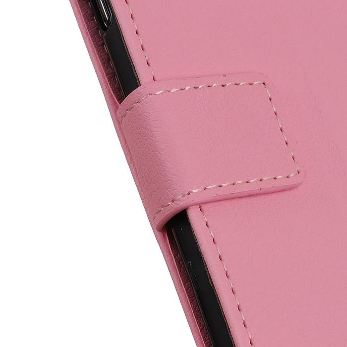 Bild 4,  Realme GT 5G - Solid Läder Fodral - Rosa