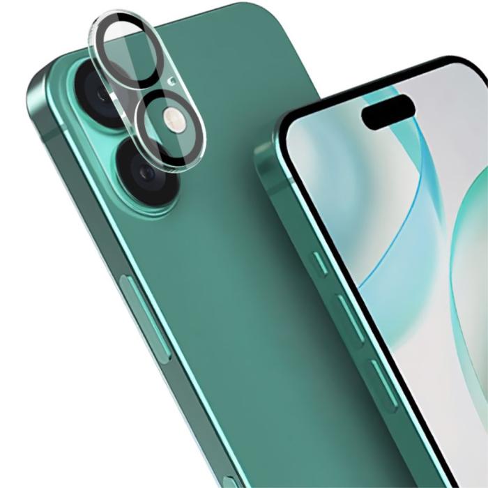 Bild 4, IMAK IMAK iPhone 16/16 Plus Linsskydd Härdat Glas
