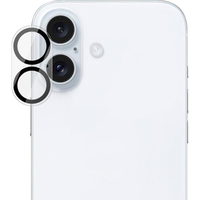 Bild 5, IMAK IMAK iPhone 16/16 Plus Linsskydd Härdat Glas