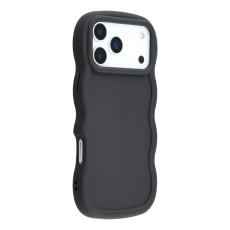  iPhone 17 Pro Max Mobilskal Wavy Svart