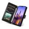  Samsung Galaxy A16 / A26 5G Fodral Rhombus Läder Svart