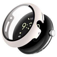  Google Pixel Watch / Watch 2 Skal Med H&auml;rdat Glas Vit
