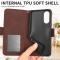  Xiaomi Redmi 12C 4G Fodral Med Avtagbart Kortfodral Rosa