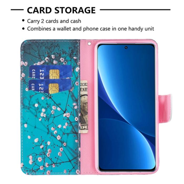 Bild 5,  Xiaomi 12 Pro Fodral Med Tryck Blossom