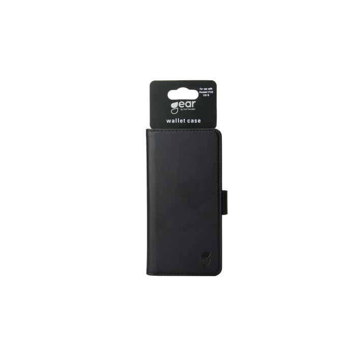Bild 2, Gear GEAR Huawei P30 Fodral Läder Svart