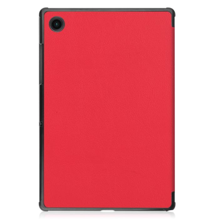 Bild 2,  Samsung Galaxy Tab A8 10.5 (2021) Fodral Tri-Fold Shockproof Röd