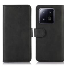  Xiaomi 13 Pro 5G Fodral L&auml;der Svart