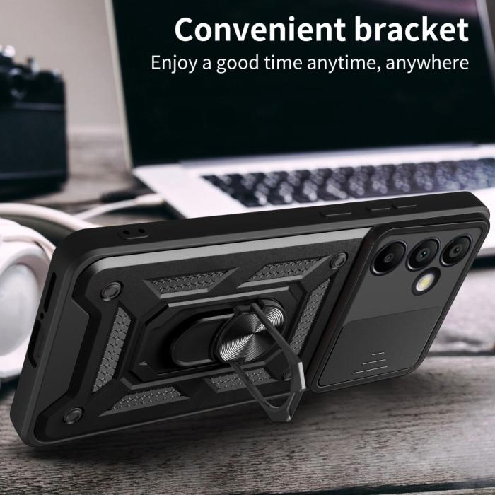 Bild 3,  Samsung Galaxy S24 FE Skal CamShield Ring Hybrid Svart