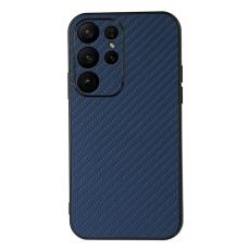 Samsung Galaxy S23 Ultra Skal Kolfiber Textur Bl&aring;