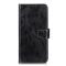  iPhone 15 Pro Fodral Retro Crazy Horse Svart