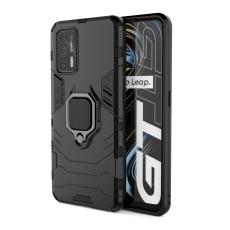  Realme GT 5G - Hybrid Ring Skal - Svart
