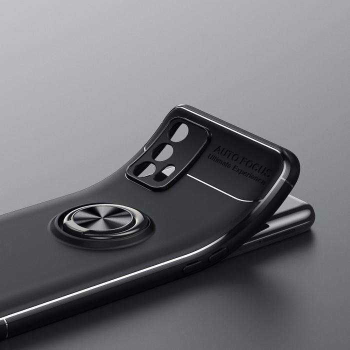 Bild 6,  Realme GT 5G - Ring Skal - Svart/Blå