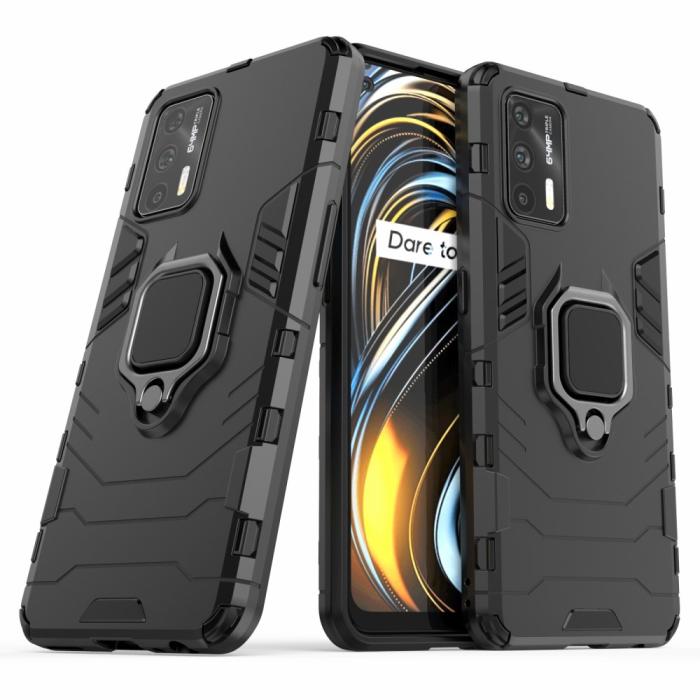 Bild 2,  Realme GT 5G - Hybrid Ring Skal - Svart