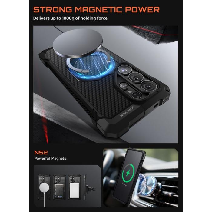 Bild 3, Supcase Supcase Samsung Galaxy S26 Ultra Skal MagSafe UB Grip Aramid
