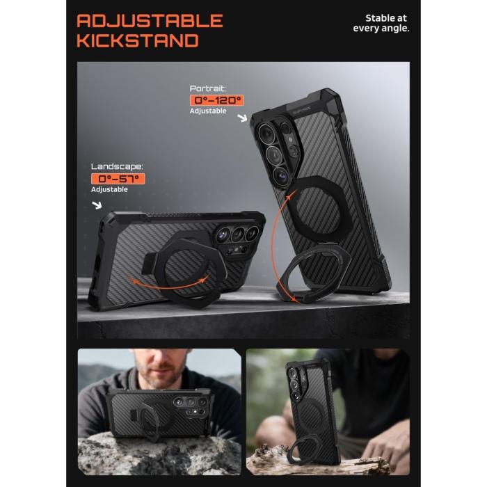 Bild 4, Supcase Supcase Samsung Galaxy S26 Ultra Skal MagSafe UB Grip Aramid