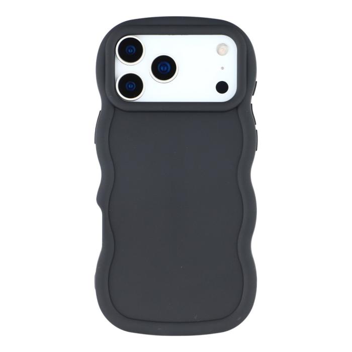 Bild 3,  iPhone 17 Pro Max Mobilskal Wavy Svart
