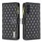 BINFEN BINFEN Galaxy A35 5G Fodral Diamond Multifunktionell Svart