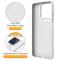  Motorola Edge 60 Pro Skal MagSafe Kickstand Hybrid Vit