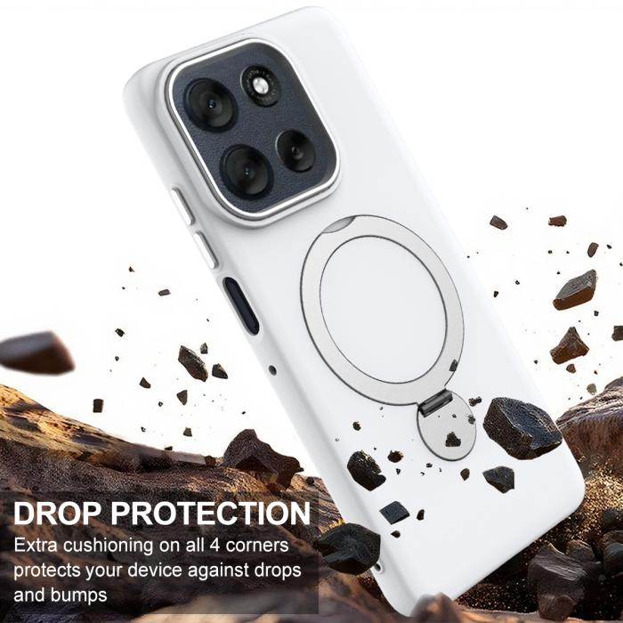 Bild 4,  Motorola Edge 60 Pro Skal MagSafe Kickstand Hybrid Vit