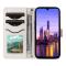  Samsung Galaxy A16 / A26 5G Fodral Rhombus Läder Vit