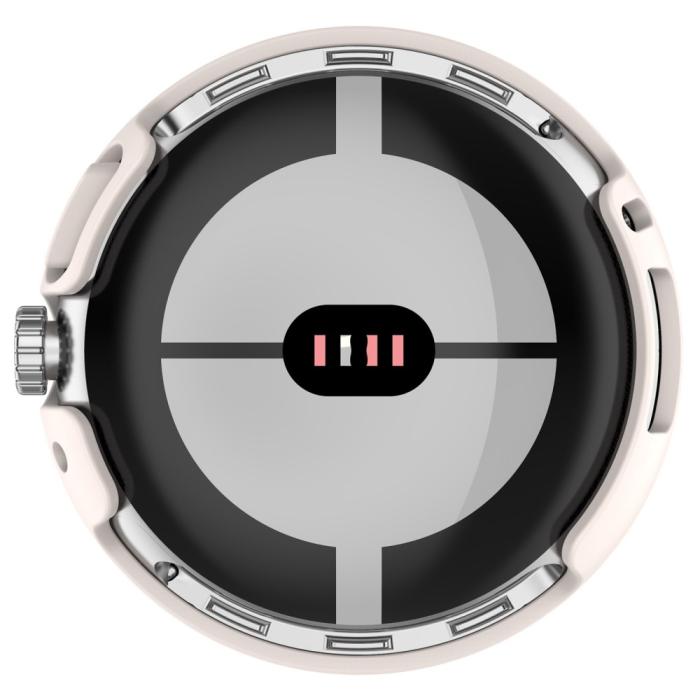 Bild 6,  Google Pixel Watch / Watch 2 Skal Med Härdat Glas Vit