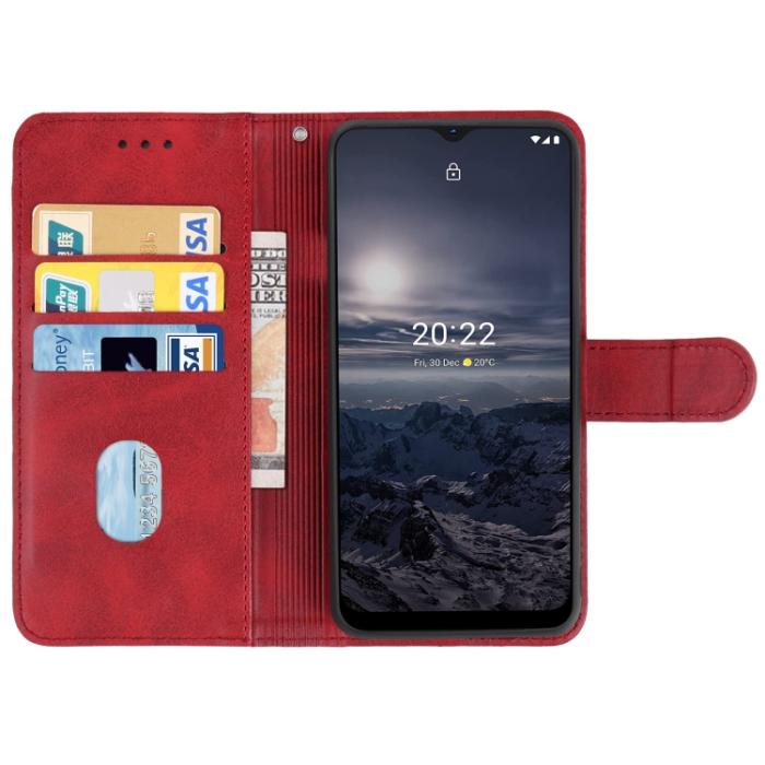 Bild 3,  Nokia G11 / G21 Fodral Läder Röd