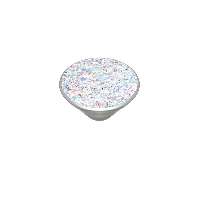 Bild 5, PopSockets PopSockets Avtagbart Grip med Ställfunktion Premium Sparkle Snow White