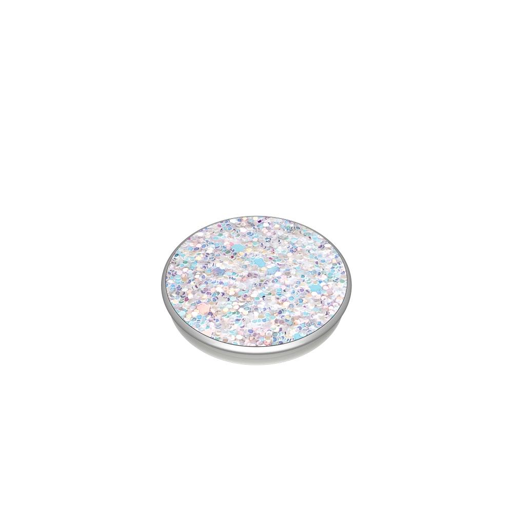 PopSockets PopSockets Avtagbart Grip med Ställfunktion Premium Sparkle Snow White