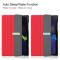  Samsung Galaxy Tab A8 10.5 (2021) Fodral Tri-Fold Shockproof Röd