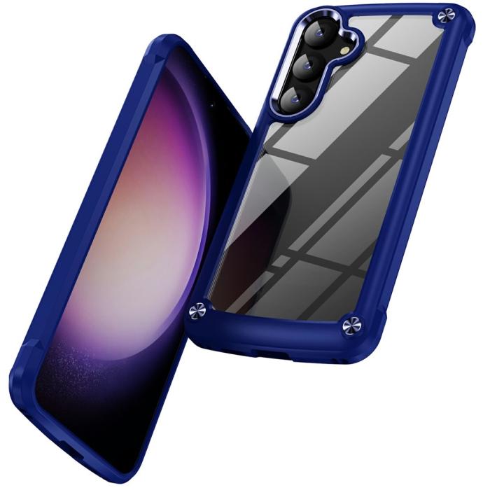 Bild 2,  Samsung Galaxy S26 Skal Shockproof Hybrid Blå