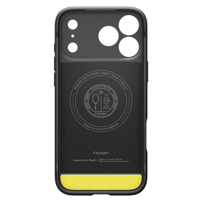 Bild 3, Spigen Spigen iPhone 17 Pro Max Skal MagSafe Rugged Armor Matt Svart