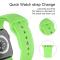 ColorPop Apple Watch 38/40/41/42 mm Silikon Armband (S/M) Grön