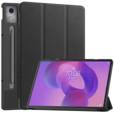  Lenovo Idea Tab Pro Fodral Tri-Fold L&auml;der Svart