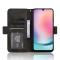  Samsung Galaxy A25 5G Fodral Med Avtagbart Kortfodral Svart