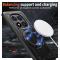  Xiaomi Redmi Note 14 Pro 5G Skal MagSafe Kickstand Hybrid Svart