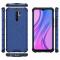  Xiaomi Redmi 9 - Armor Honeycomb Skal - Blå