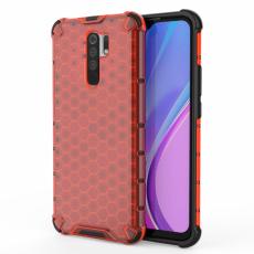  Xiaomi Redmi 9 - Armor Honeycomb Skal - R&ouml;d