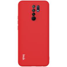 IMAK Xiaomi Redmi 9 - IMAK Skin Touch Skal - R&ouml;d