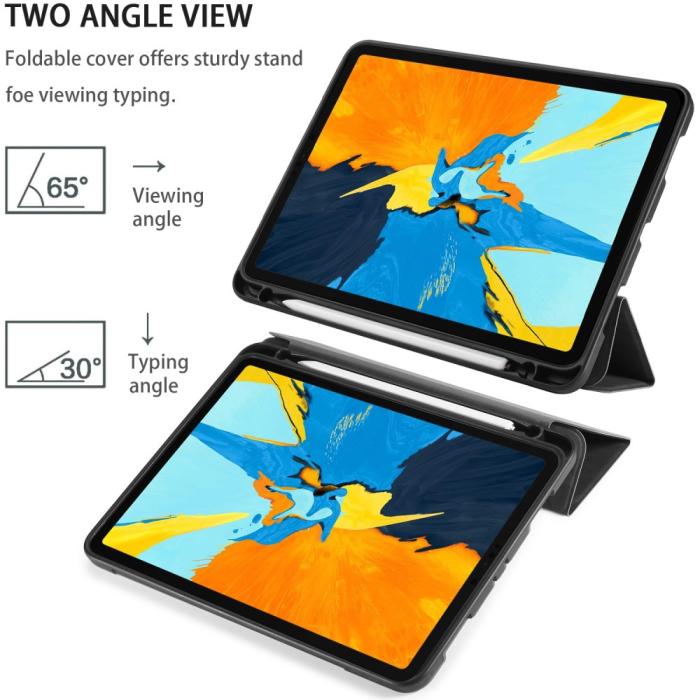 Bild 4, DG.MING DG.MING iPad Air 2026-2020/Pro 11 2018 Fodral Pennhållare
