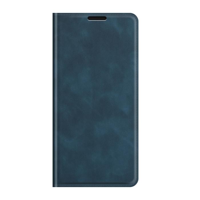 Bild 2,  Realme GT 5G - Läder Flip Fodral - Blå