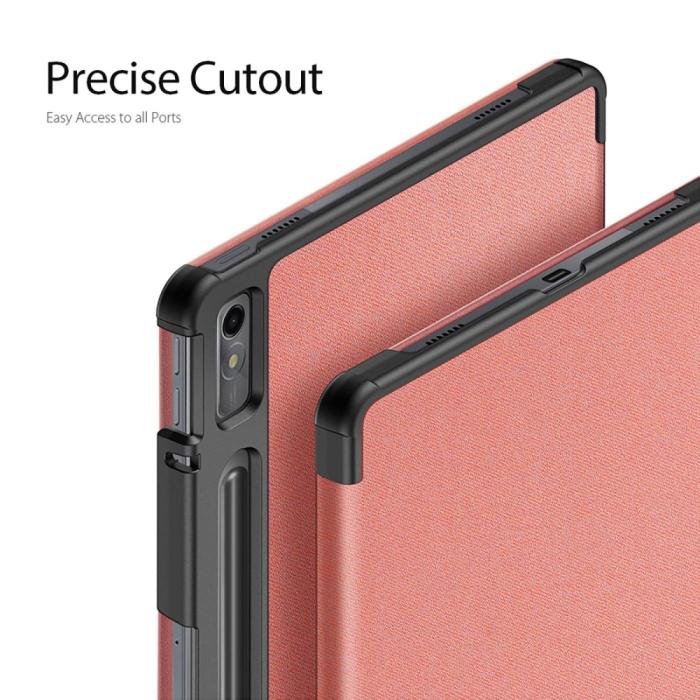 Bild 4, DUX DUCIS DUX DUCIS Lenovo Tab P11 Pro Gen 2 Fodral DOMO Tri-Fold Roséguld