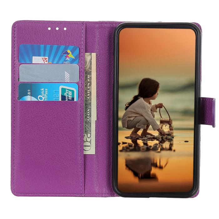 Bild 2,  Samsung Galaxy A27 5G Fodral PU Läder Lila