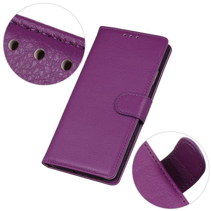 Bild 3,  Samsung Galaxy A27 5G Fodral PU Läder Lila