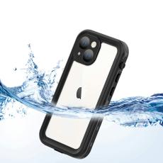 REDPEPPER REDPEPPER iPhone 13 Mini Skal 360 Vattent&auml;tt IP68 M&ouml;rk Gr&aring;