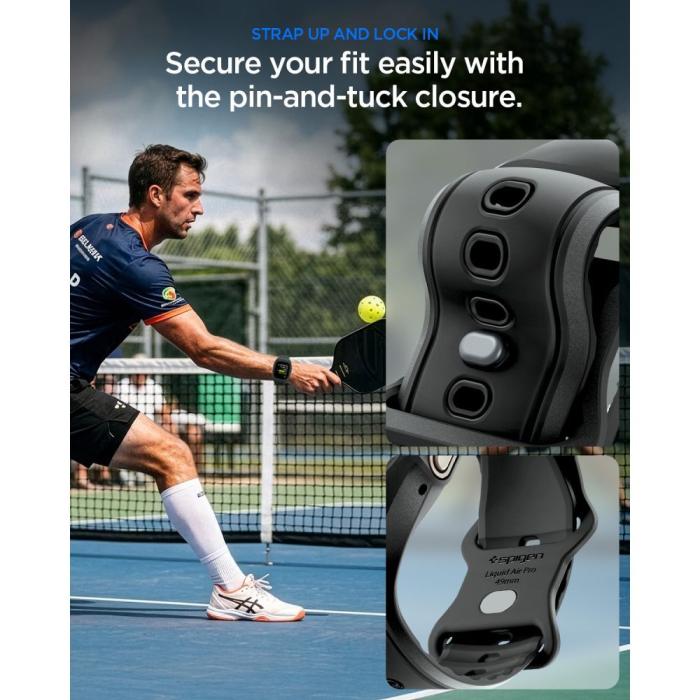 Bild 6, Spigen Spigen Apple Watch 49 mm Skal / Armband Liquid Air 'Pro'