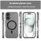  iPhone 16 Skal MagSafe Slim Matt Svart
