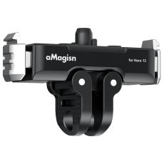 AMAGISN AMAGISN Magnetiskt Quick Relese F&auml;ste F&ouml;r Action Kamera Svart