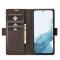 LC.IMEEKE LC.IMEEKE Samsung Galaxy S23 Plus Fodral Läder Brun