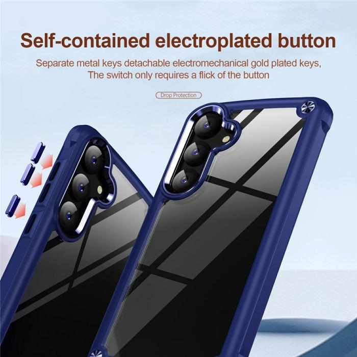 Bild 6,  Samsung Galaxy S26 Skal Shockproof Hybrid Blå